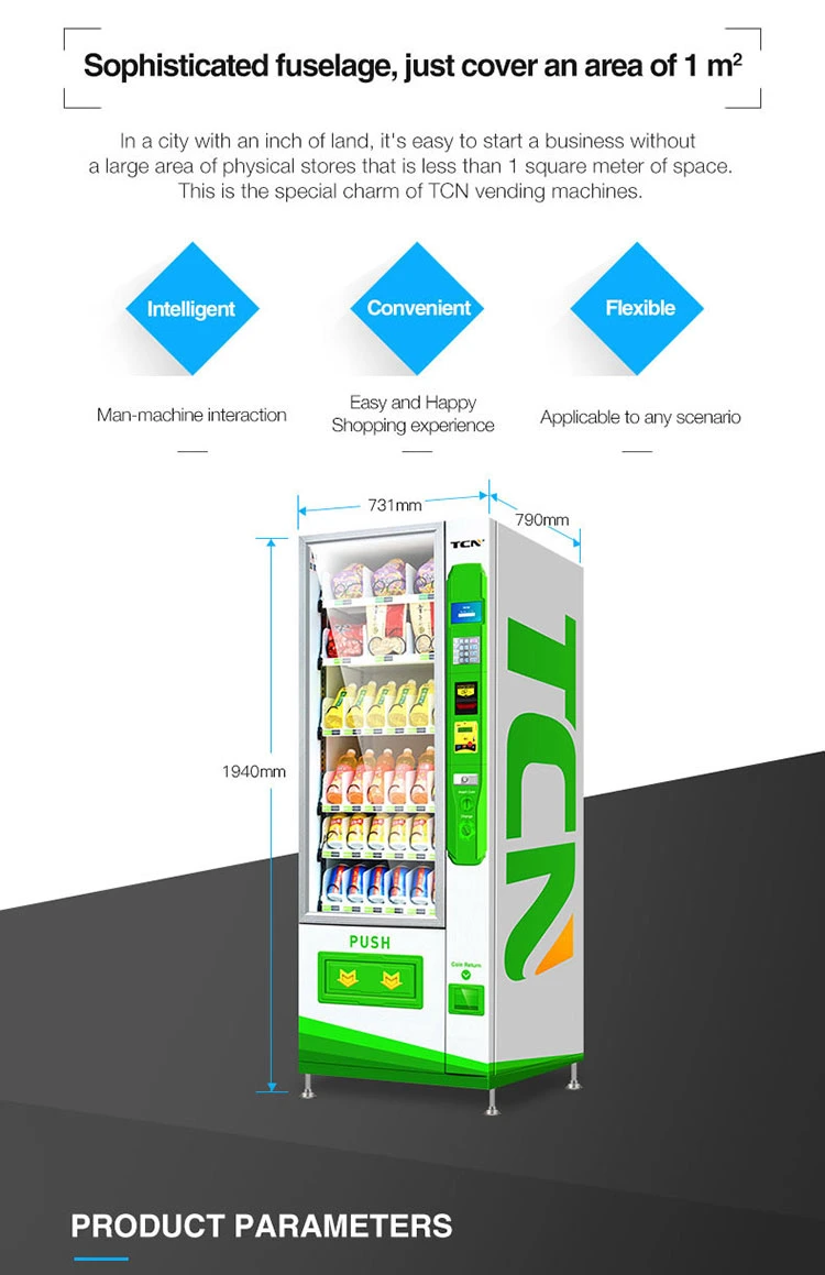 Cheap Vending Machines with GPRS for Snacks and Drinks