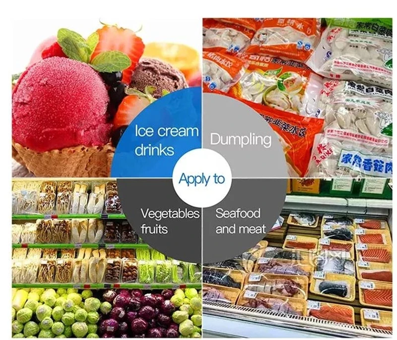 24 Hours Automatic Frozen Food Ice Cream Ice-Lolly Vending Machine Frozen Ready Meal Vending Machine