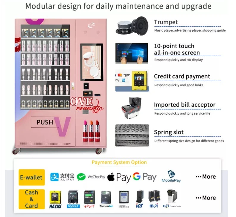 Make up Cosmetic Vending Machine for Beauty Products for Sale