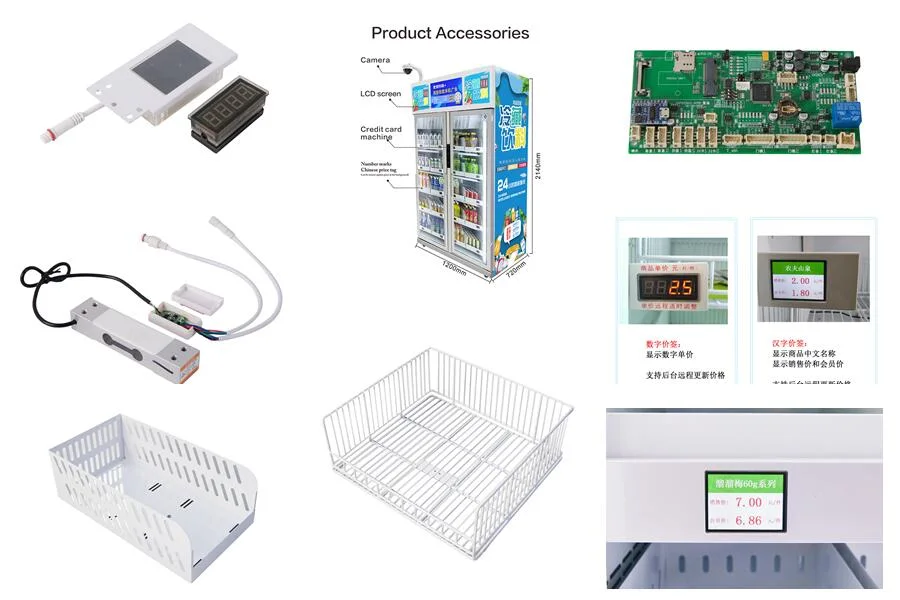 Yl OEM/ODM Fresh Food Industry Vending Machines for Sale for Food Fruit Salad Egg Vegetable Vending Machine